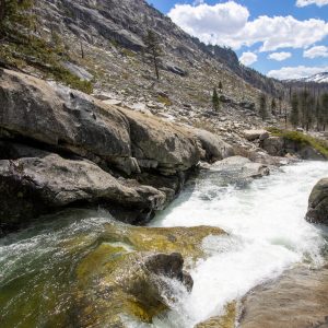 Downstream Along Horsetail Falls