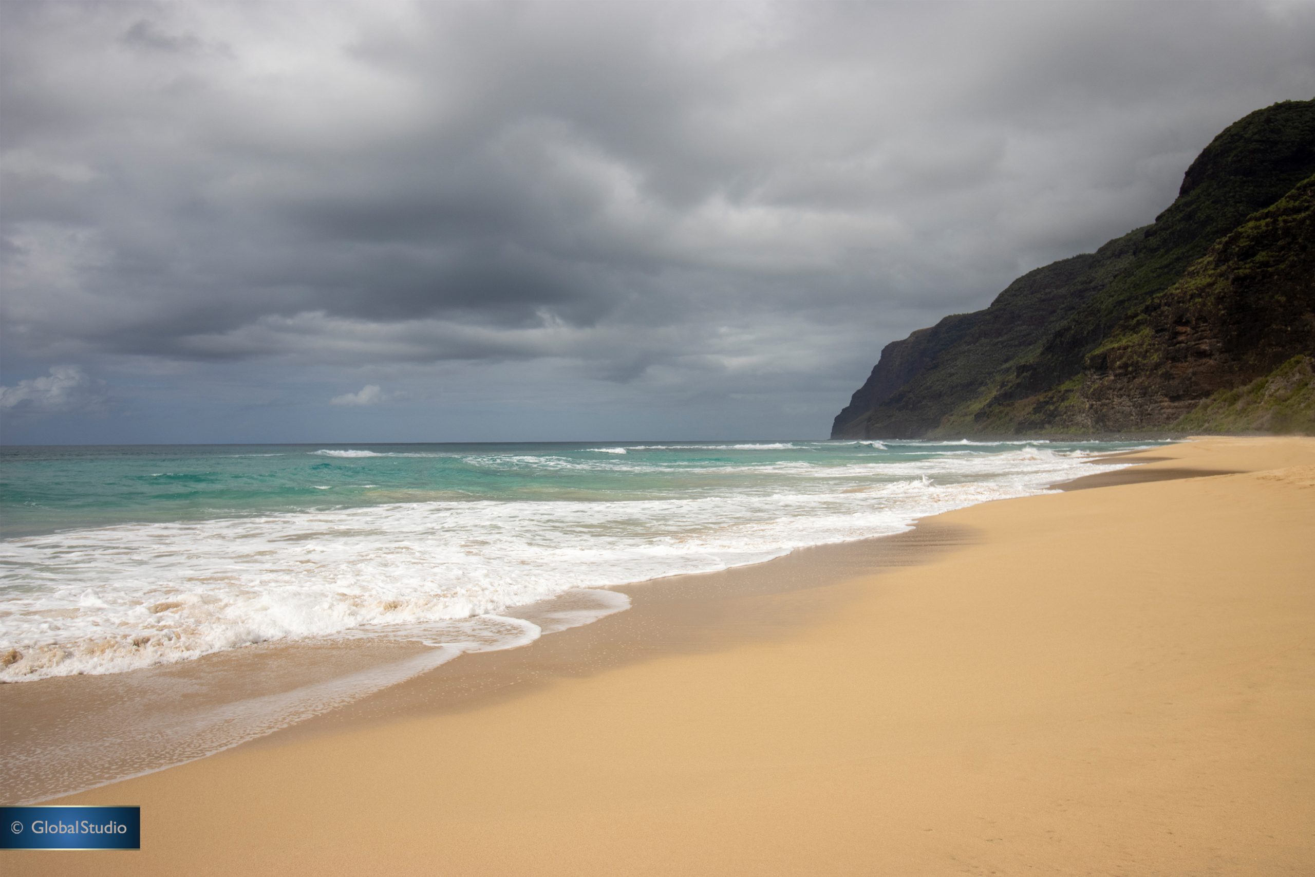 Polihale Beach At Kauai